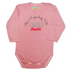 Body Będę jeździć AUDI jak Tata pudrowe