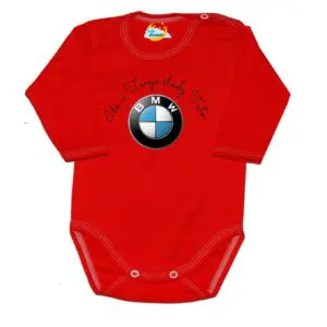 Body Będę jeździć BMW jak Tata czerwone