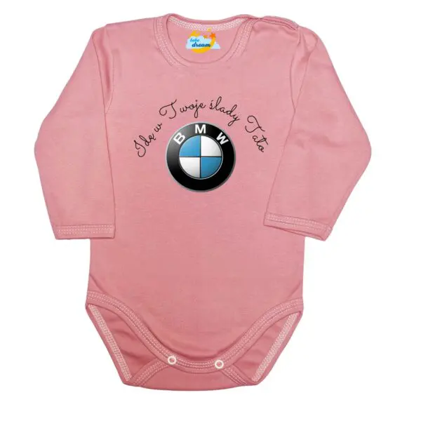 Body Będę jeździć BMW jak Tata pudrowe