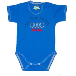 Body Będę jeździć AUDI jak Tata niebieskie