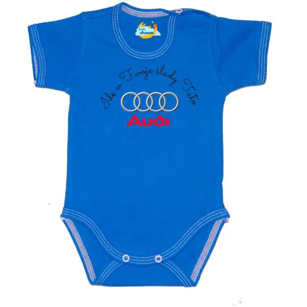 Body Będę jeździć AUDI jak Tata niebieskie