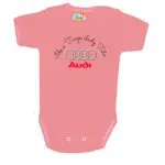 Body Będę jeździć AUDI jak Tata pudrowe