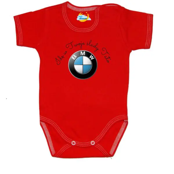 Body Będę jeździć BMW jak Tata czerwone