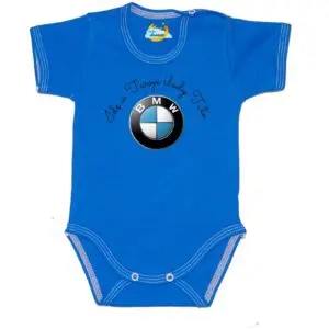 Body Będę jeździć BMW jak Tata niebieskie