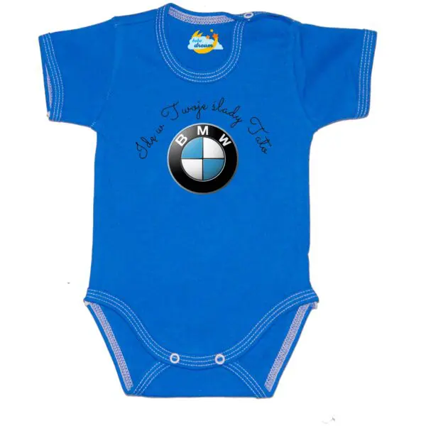 Body Będę jeździć BMW jak Tata niebieskie