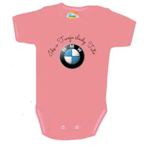 Body Będę jeździć BMW jak Tata pudrowe