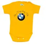 Body Będę jeździć BMW jak Tata żółte