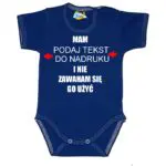 Body niemowlęce Mam i nie zawaham się go użyć z imieniem