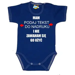 Body niemowlęce Mam i nie zawaham się go użyć z imieniem