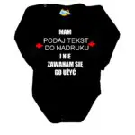 Body niemowlęce Mam i nie zawaham się go użyć z imieniem