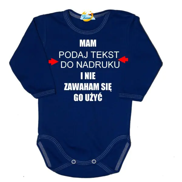 Body niemowlęce Mam i nie zawaham się go użyć z imieniem