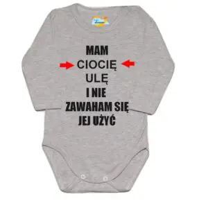 Body niemowlęce Mam i nie zawaham się jej użyć z imieniem