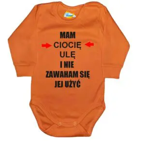 Body niemowlęce Mam i nie zawaham się jej użyć z imieniem