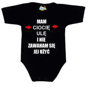Body niemowlęce Mam i nie zawaham się jej użyć z imieniem