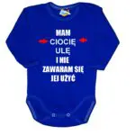 Body niemowlęce Mam i nie zawaham się jej użyć z imieniem