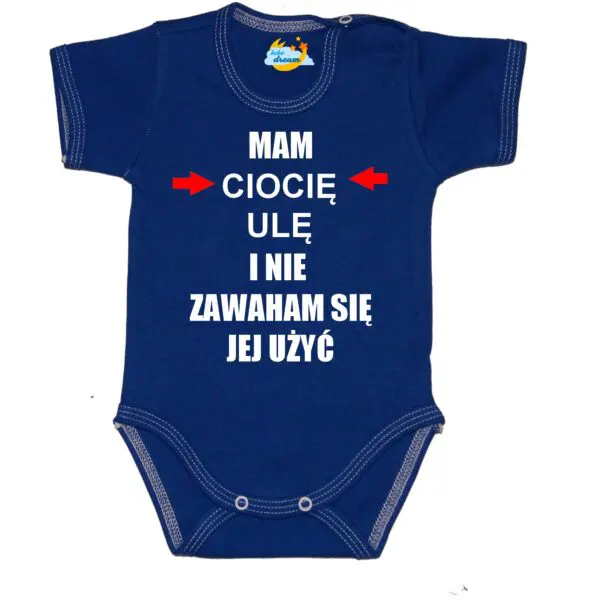 Body niemowlęce Mam i nie zawaham się jej użyć z imieniem