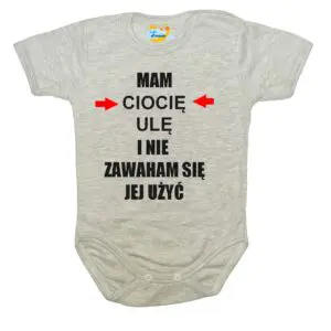 Body niemowlęce Mam i nie zawaham się jej użyć z imieniem