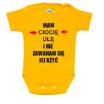 Body niemowlęce Mam i nie zawaham się jej użyć z imieniem