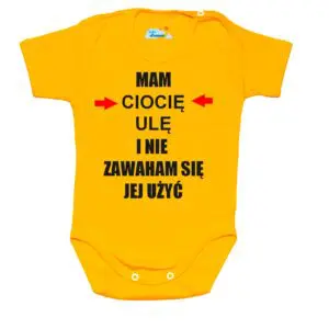 Body niemowlęce Mam i nie zawaham się jej użyć z imieniem