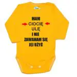 Body niemowlęce Mam i nie zawaham się jej użyć z imieniem
