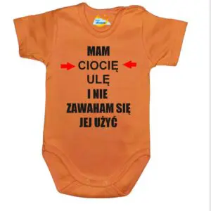 Body niemowlęce Mam i nie zawaham się jej użyć z imieniem