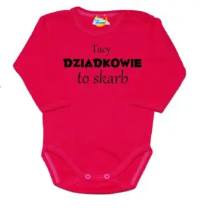 Body Tacy Dziadkowie to skarb różowe