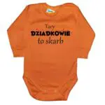 Body Tacy Dziadkowie to skarb pomaranczowe