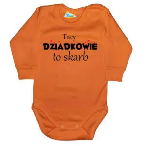 Body Tacy Dziadkowie to skarb pomaranczowe
