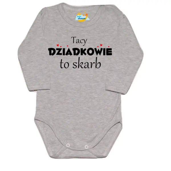 Body Tacy Dziadkowie to skarb szare