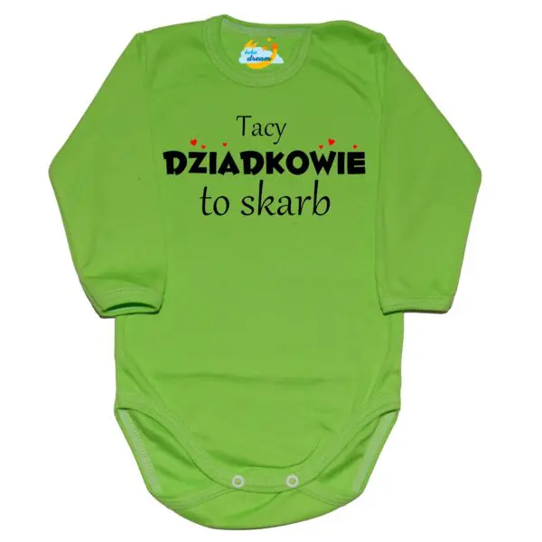 Body Tacy Dziadkowie to skarb zielone