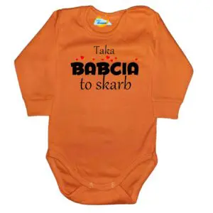 Body Taka Babcia to skarb pomaranczowe