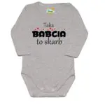 Body Taka Babcia to skarb szare