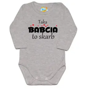Body Taka Babcia to skarb szare