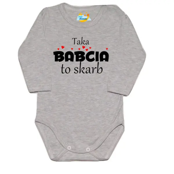 Body Taka Babcia to skarb szare