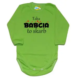 Body Taka Babcia to skarb zielone