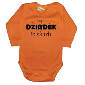 Body Taki Dziadek to skarb pomarańczowe