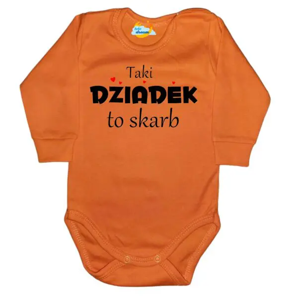 Body Taki Dziadek to skarb pomarańczowe