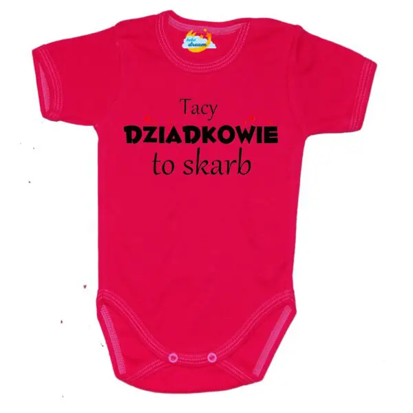 Body Tacy Dziadkowie to skarb amarant