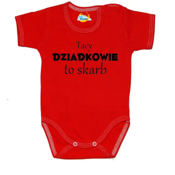 Body Tacy Dziadkowie to skarb czerwone