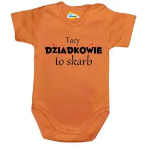 Body Tacy Dziadkowie to skarb pomaranczowe