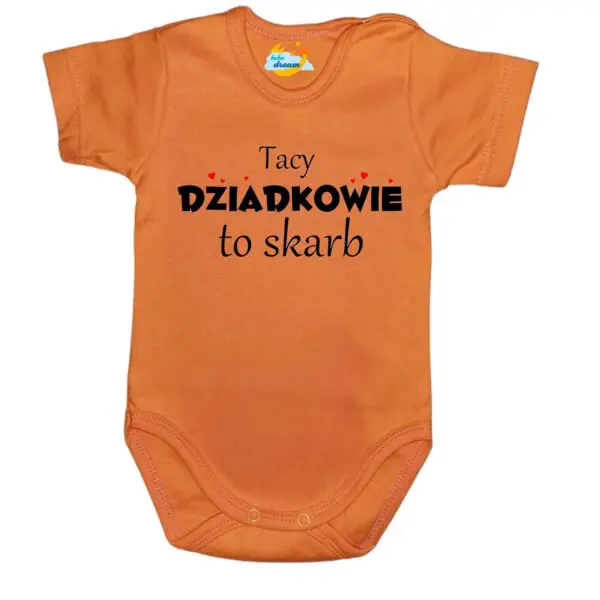 Body Tacy Dziadkowie to skarb pomaranczowe