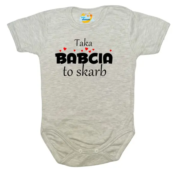 Body Taka Babcia to skarb szare