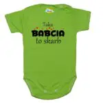 Body Taka Babcia to skarb zielone