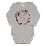 Body najlepsza babcia na świecie szary