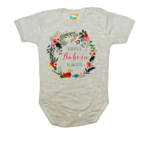 Body najlepsza Babcia na świecie szare