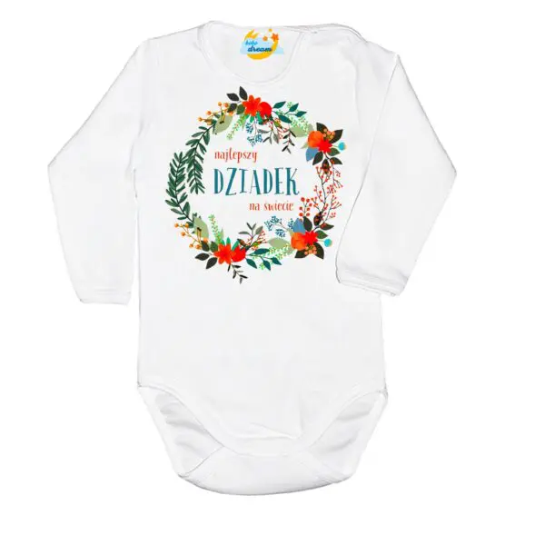 Body najlepszy dziadek na świecie biały