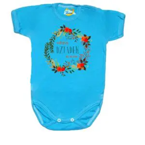 Body najlepszy Dziadek na świecie niebieskie