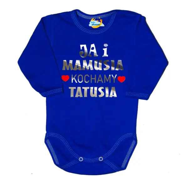 BODY Ja i mamusia KOCHAMY TATUSIA święto Mamy Taty chabrowe