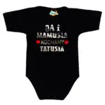Body Ja i mamusia KOCHAMY TATUSIA święto Mamy Taty czarne