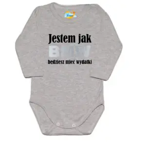 Body niemowlęce BMW będziesz mieć wydatki